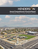 City of Henderson 2023 ACFR Cover