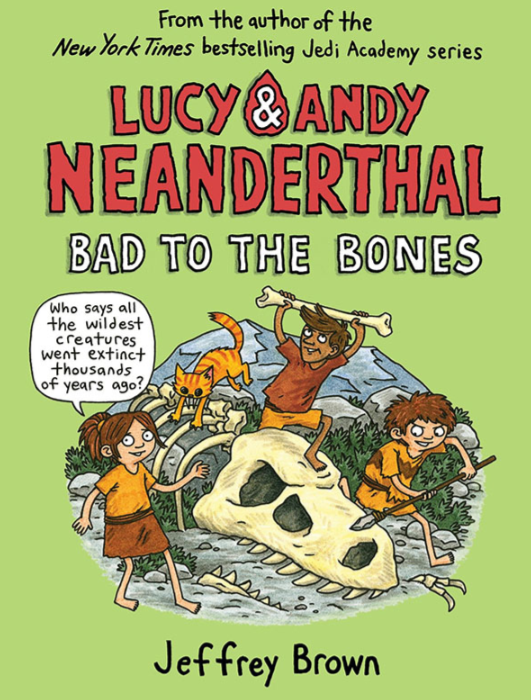 Image of Book cover Lucy & Neanderthal Bad to the Bone