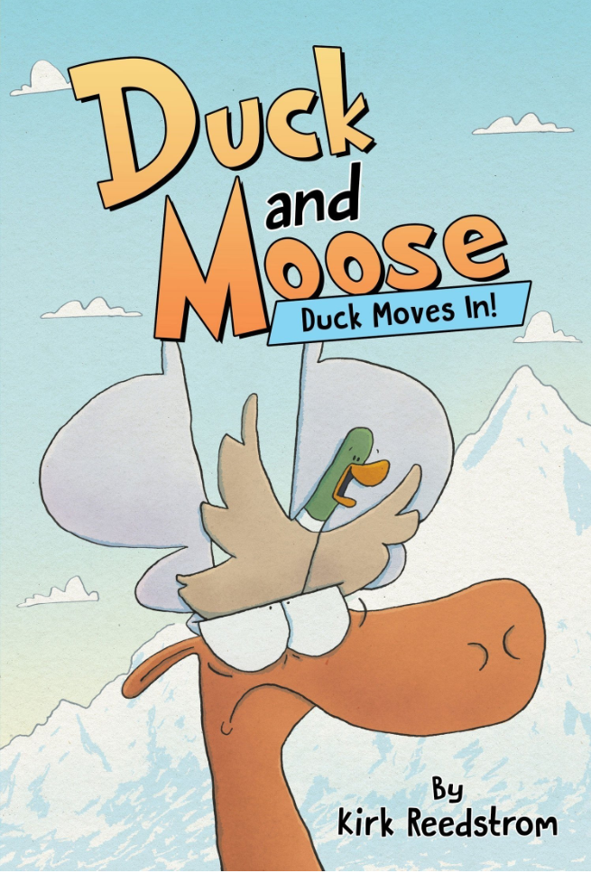 Duck and Moose Duck Moves In Book Cover