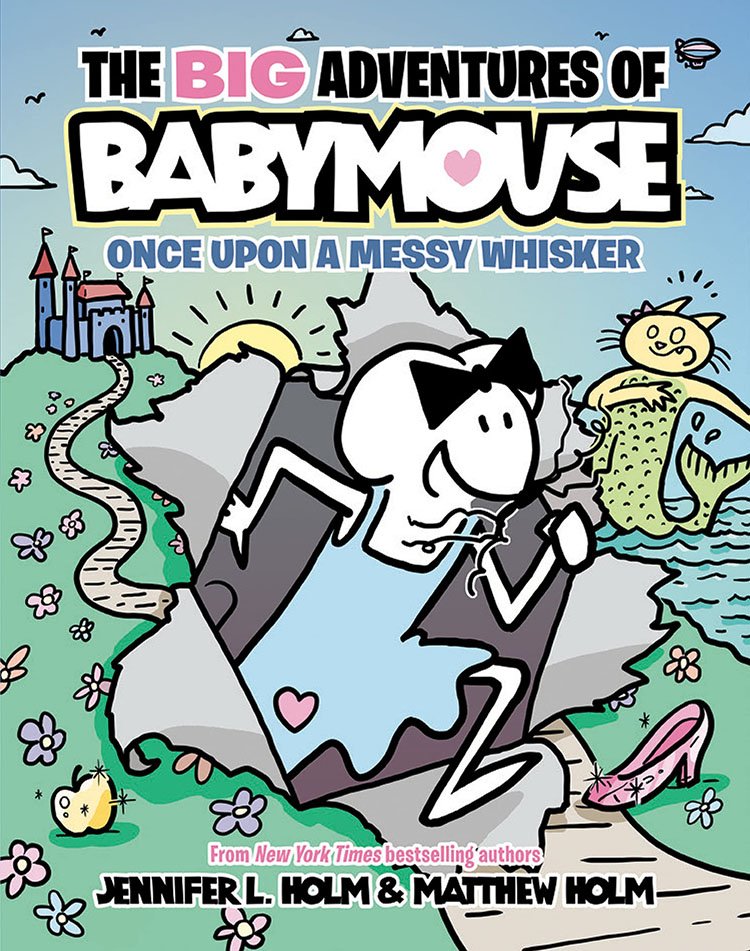 Book cover for Baby mouse messy whisker