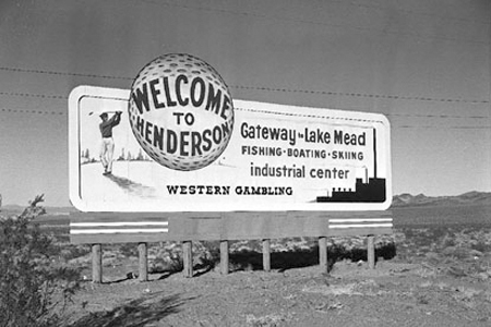 Old Henderson sign