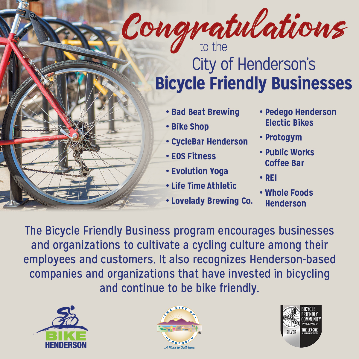 Bicycle-Friendly Businesses