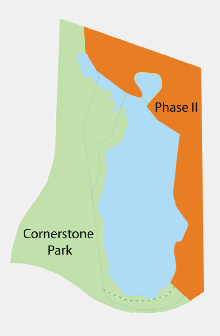 Cornerstone Park Phase II map