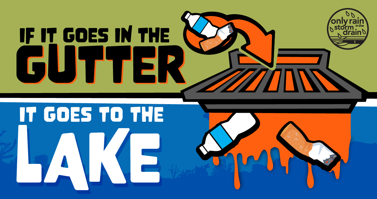 Gutter to Lake (Graphic)